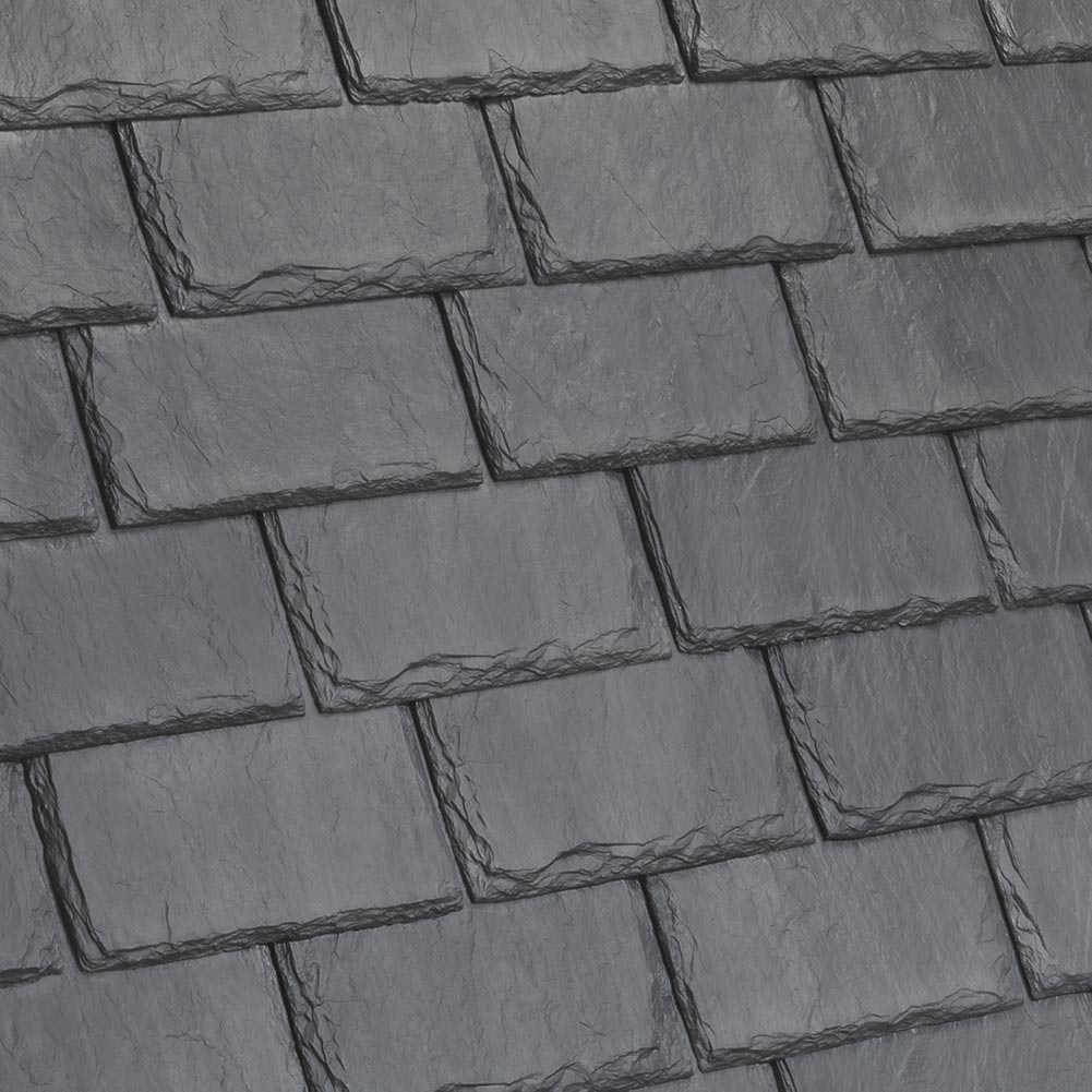 DaVinci Roofscapes Single-Width Slate Castle Gray Cool Swatch